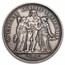 (1964-1973 )France Silver 10 Francs Avg Circ (Random)