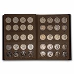1964-1993-S 86 Coin Kennedy Half Dollar BU Set (In Dansco)