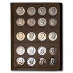 1964-1993-S 86 Coin Kennedy Half Dollar BU Set (In Dansco)