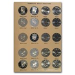 1964-2011 Kennedy Half Dollar BU/Proof Set 158 Coins (Dansco)