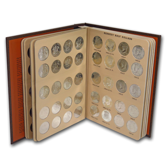 Buy 19642012 Kennedy Half Dollar Set Complete in Dansco 160 Coins APMEX