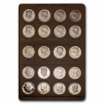 1964-2023 Kennedy Half Dollar Complete Set 206 Coins (Dansco)