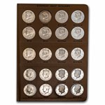 1964-2023 Kennedy Half Dollar Complete Set 206 Coins (Dansco)