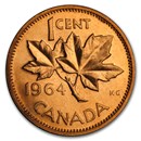 1964 Canada Copper Cent BU/Prooflike