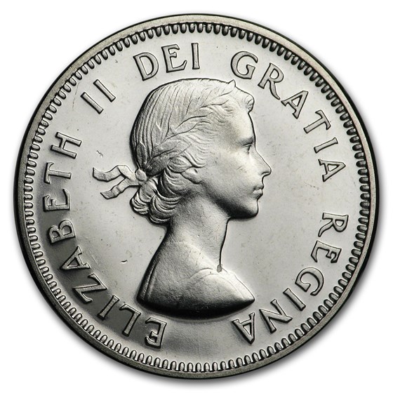 Buy 1964 Canada Nickel 5 Cents BU/Prooflike APMEX