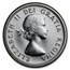 1964 Canada Silver 10 Cents Bluenose Sailboat BU/Prooflike