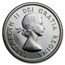 1964 Canada Silver 25 Cents BU/Prooflike