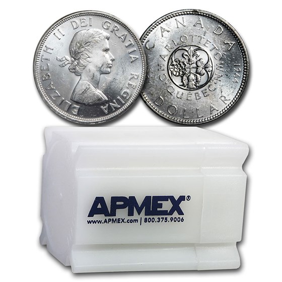 1964 Canada Silver Dollar BU (20 Count Roll) 1964 Canada Silver Dollar BU (20 Count Roll)