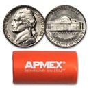 1964-D Jefferson Nickel 40-Coin Roll BU