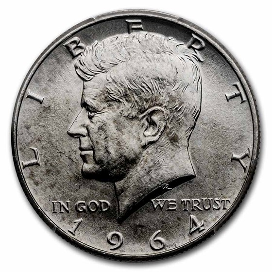 Buy 1964D Kennedy Half Dollar MS64 PCGS APMEX