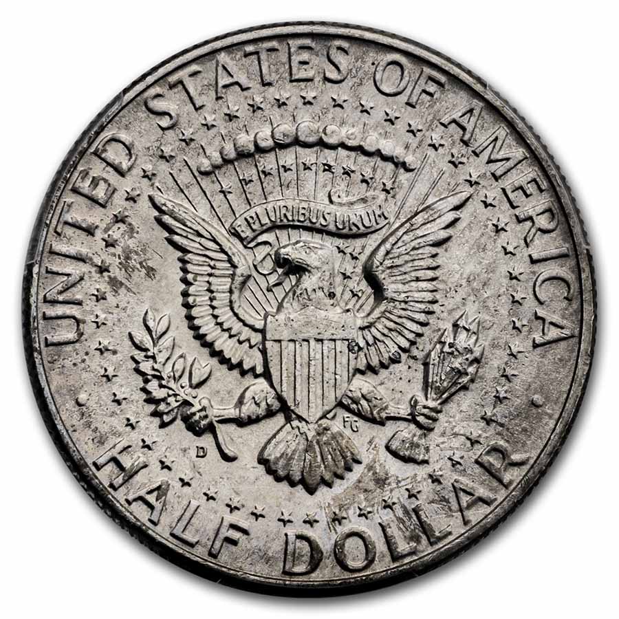 Buy 1964-D Kennedy Half Dollar MS-64 PCGS | APMEX