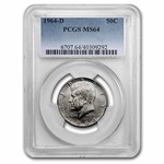 1964-D Kennedy Half Dollar MS-64 PCGS