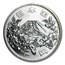 1964 Japan Silver 1000 Yen Tokyo Olympics AU-BU