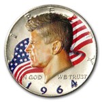 1964 Kennedy Half Dollar (Colorized)