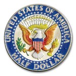 1964 Kennedy Half Dollar (Colorized)