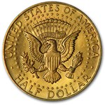 1964 Kennedy Half Dollar (Gold Plated)