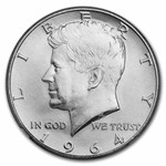 1964 Kennedy Half Dollar MS-64 NGC