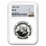 1964 Kennedy Half Dollar PF-64 NGC
