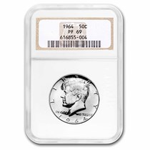 Buy 1964 Kennedy Half Dollar PF-69 NGC | APMEX