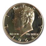 1964 Kennedy Half Dollar PR-67 Cameo PCGS (Accented Hair)