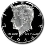 1964 Kennedy Half Dollar PR-67 PCGS