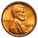 1964 Lincoln Cent BU (Red)