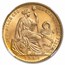 1964 Peru Gold 100 Soles MS-66 NGC