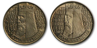 1964 Poland 10 Zlotych Jagiello University Set BU 1964 Poland 10 Zlotych Jagiello University Set BU