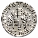 1964 Roosevelt Dime 50-Coin Roll Proof