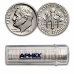 1964 Roosevelt Dime 50-Coin Roll Proof