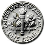 1964 Roosevelt Dime Gem Proof