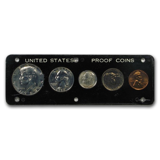 1964 U.S. Proof Set (Hard Plastic Holder) 1964 U.S. Proof Set (Hard Plastic Holder)