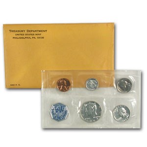 1964 U.S. Proof Set w/Accented Hair Kennedy Half Dollar 1964 U.S. Proof Set w/Accented Hair Kennedy Half Dollar