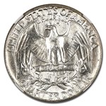1964 Washington Quarter MS-64 NGC (Type B Rev, Fivaz)