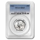 1964 Washington Quarter MS-65 PCGS