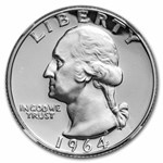 1964 Washington Quarter PF-69 CAM NGC
