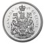 1965-1966 Canada Silver 50 Cents Elizabeth II Avg Circ
