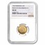 1965 Burundi Gold 10 Francs MS-68 NGC