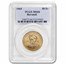 1965 Burundi Gold 50 Francs MS-66 PCGS