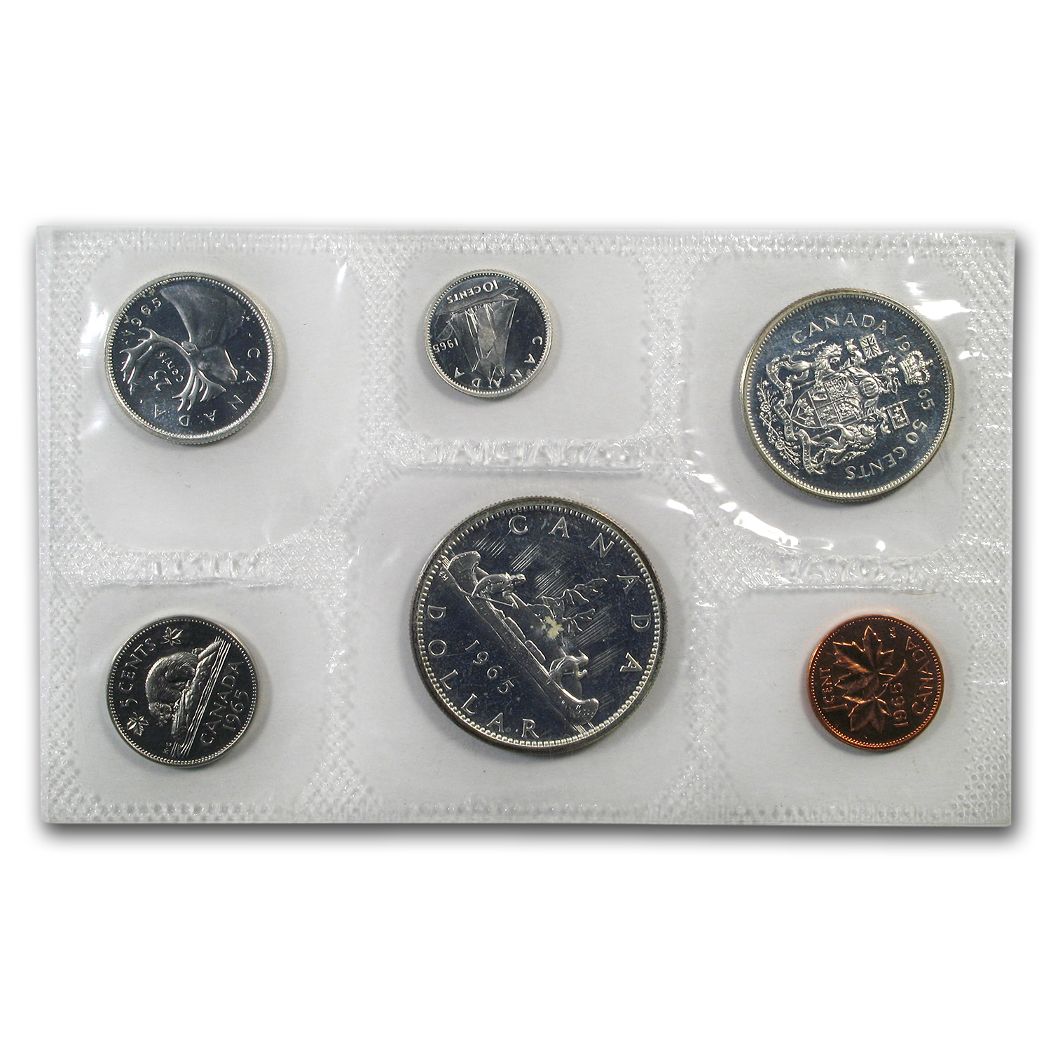 CANADA 2019 COMPLETE COIN SET 5 CENTS TO 2 DOLLARS UNCIRCULATED 6 COINS 