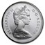 1965 Canada Silver Dimes 50-Coin Roll BU