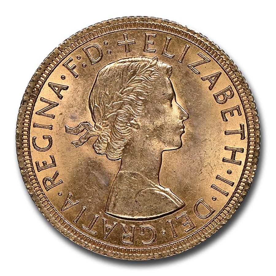 1965 Great Britain Gold Sovereign MS-64 NGC