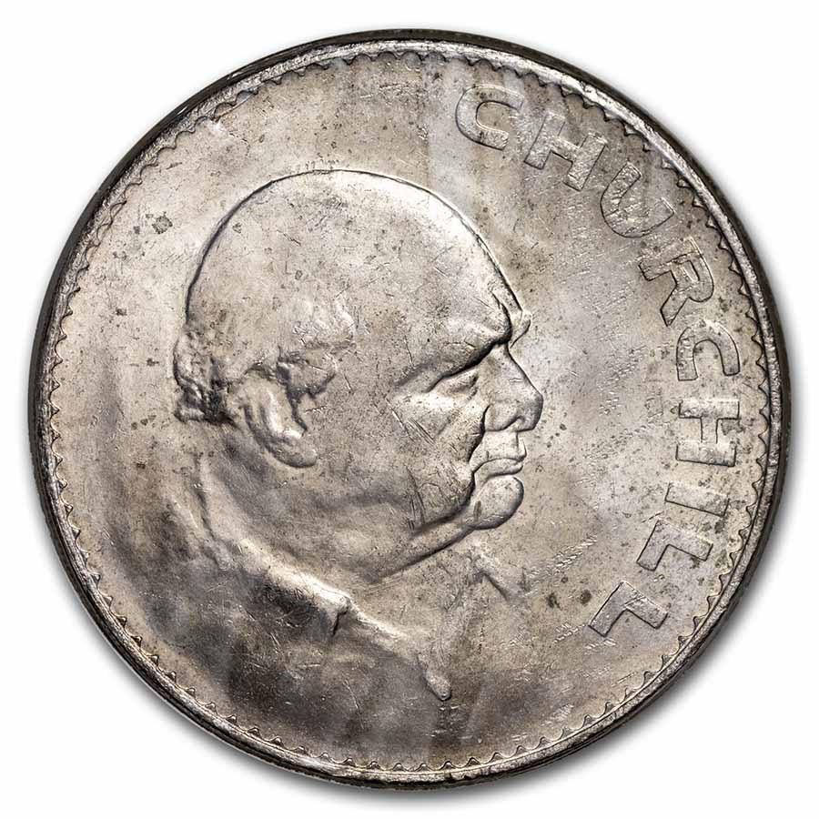 1965 Great Britain Winston Churchill Crown BU (w/COA)