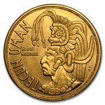 1965 Guatemala 1/2 oz Gold Tecun Uman AU (AGW .50)