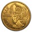 1965 Guatemala 1/2 oz Gold Tecun Uman AU (AGW .50)