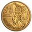 1965 Guatemala 4/5 oz Gold Tecun Uman AU (AGW .8088)