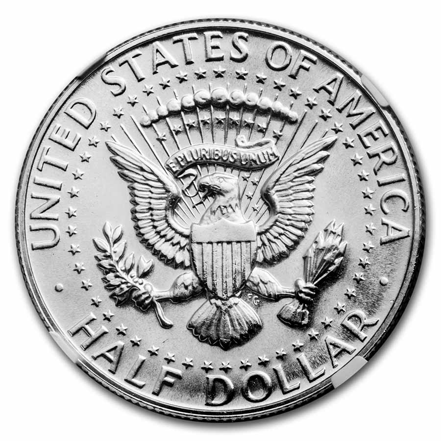 アメリカ 1965年 SMS 50Cent 銀貨 NGC MS68 アメリカ 1965年 SMS 50Cent 銀貨 NGC MS68