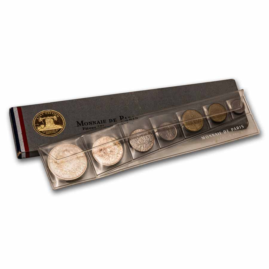 Buy 7-Coin 1965 Monnaie De Paris Mint Set | APMEX