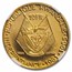 1965 Rwanda Proof Gold 10 Francs Independence PF-66 NGC