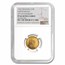 1965 Rwanda Proof Gold 10 Francs Independence PF-66 NGC